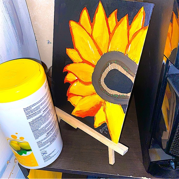 Various  hand painted Acrylic Abstract canvases *MY ARTWORK *  buy all for $50 - Picture 5 of 6